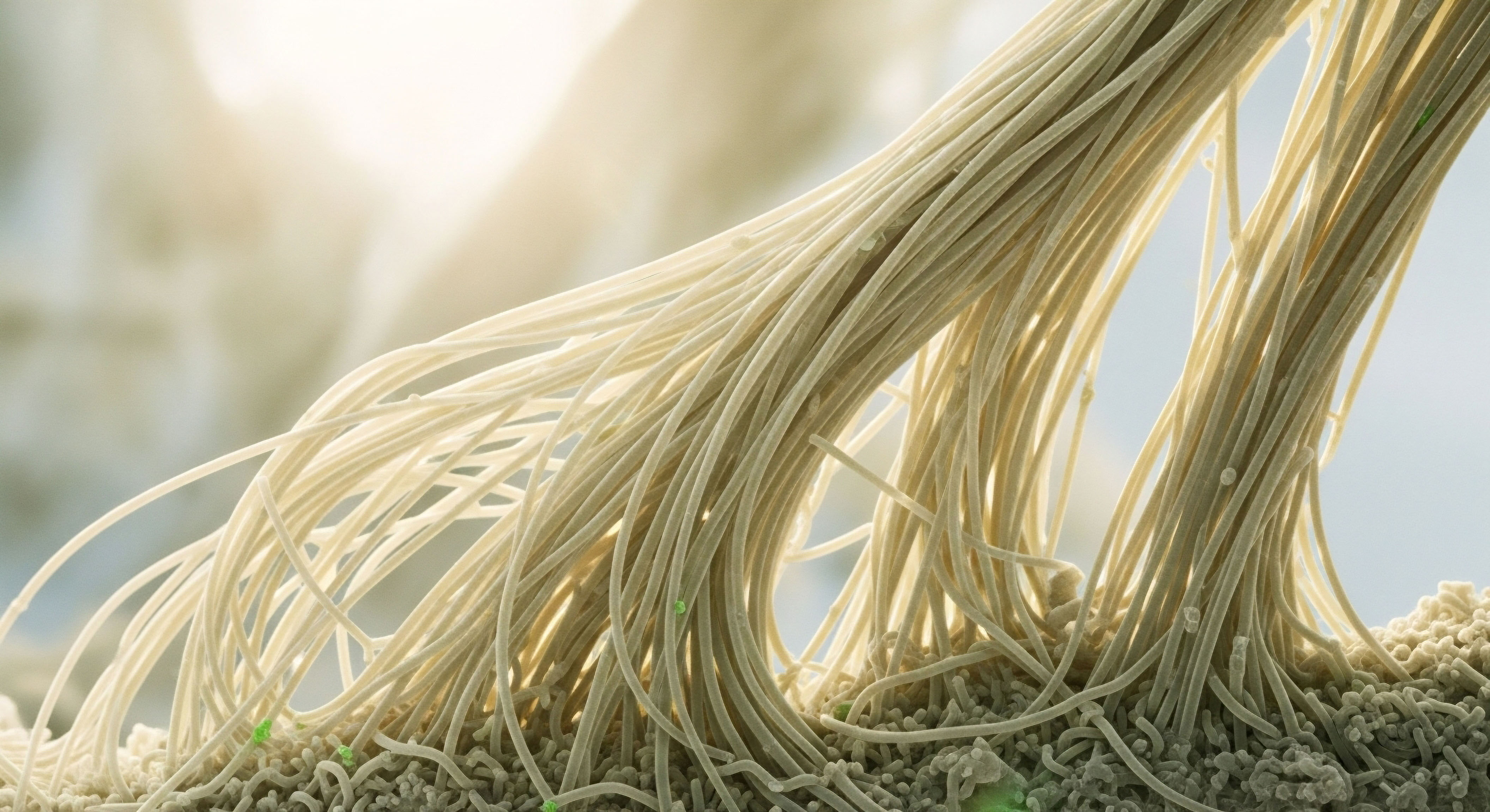 Visualizing biomolecular structures like the extracellular matrix, this depicts cellular function and tissue regeneration. It underscores peptide therapy's role in hormone optimization, boosting metabolic health via clinical protocols