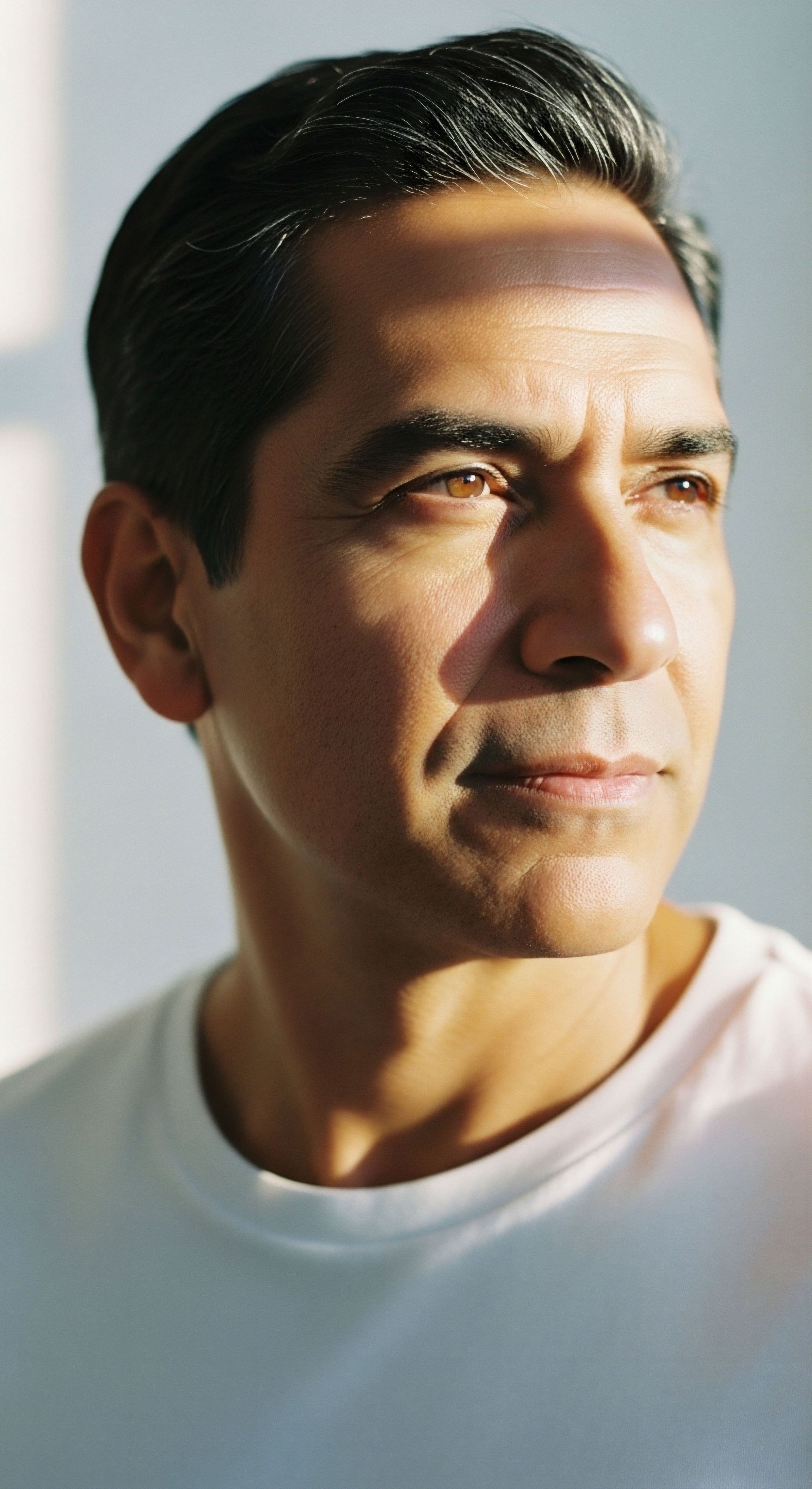 Contemplative man embodies hormone optimization, metabolic health results. Represents patient journey using clinical protocols, fostering physiological balance, cellular vitality, endocrine wellness, optimal well-being