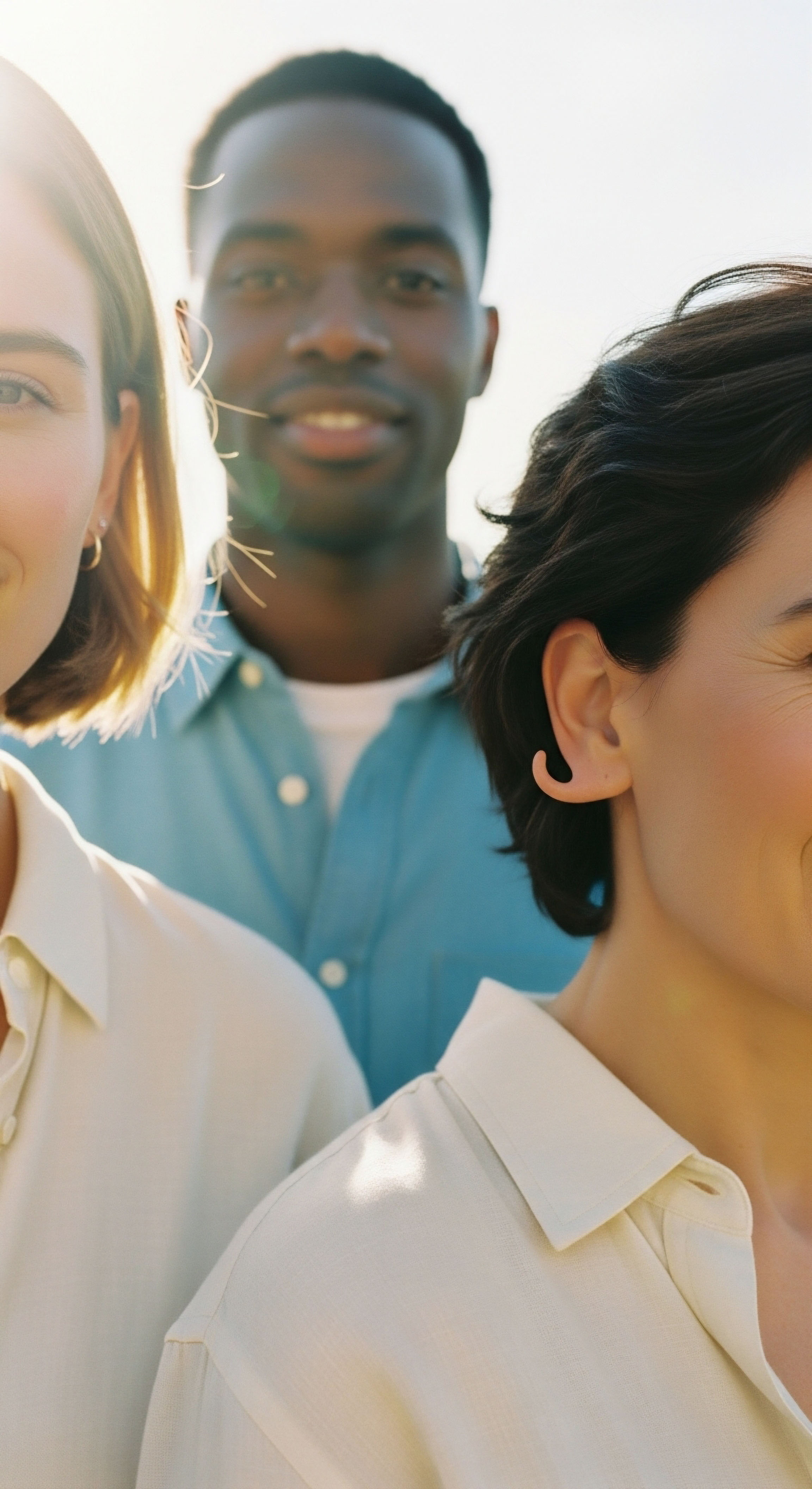 Three diverse individuals embody profound patient wellness and positive clinical outcomes. Their vibrant health signifies effective hormone optimization, robust metabolic health, and enhanced cellular function achieved via individualized treatment with endocrinology support and therapeutic protocols
