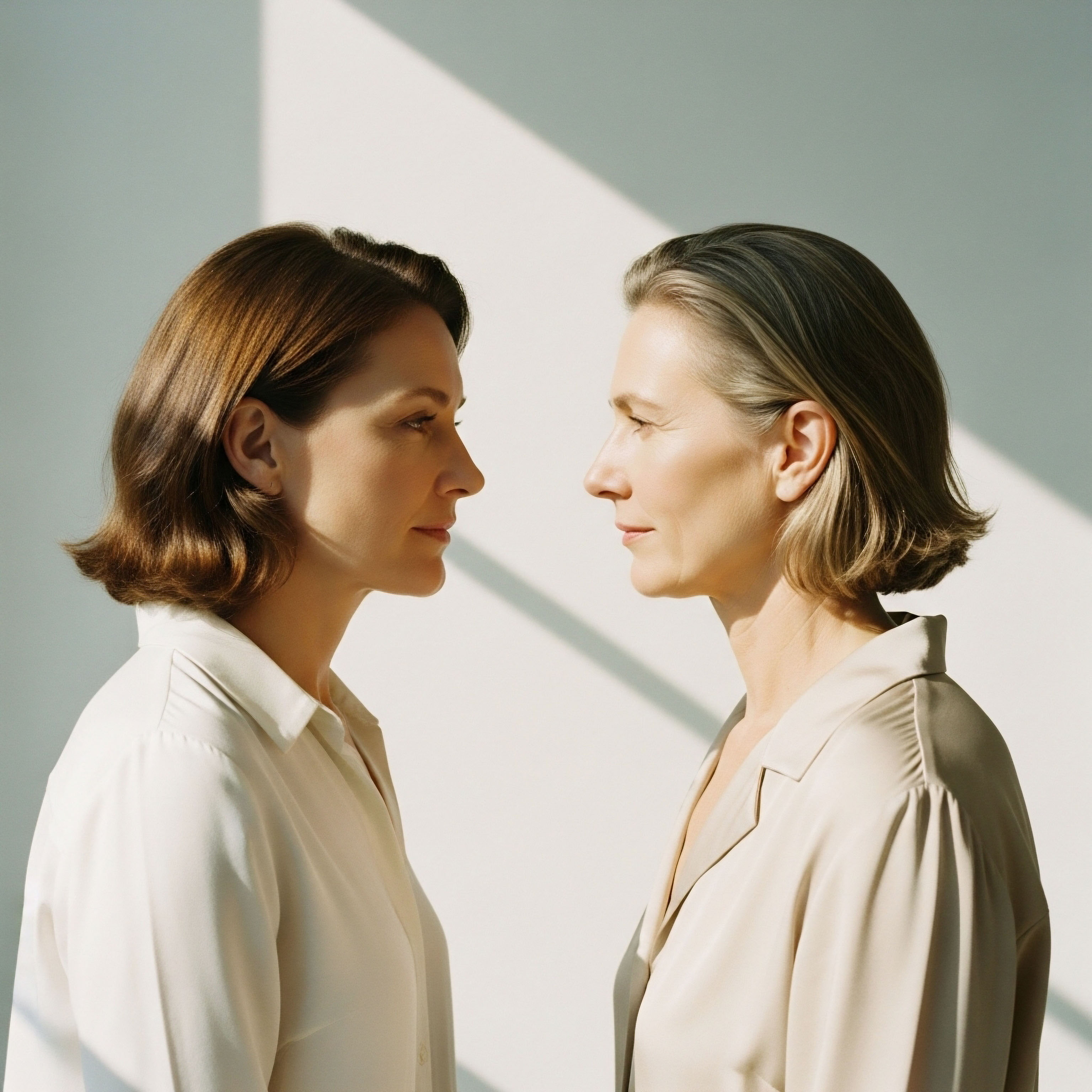 Two women in profile depict a clinical consultation, fostering therapeutic alliance for hormone optimization. This patient journey emphasizes metabolic health, guiding a personalized treatment plan towards endocrine balance and cellular regeneration