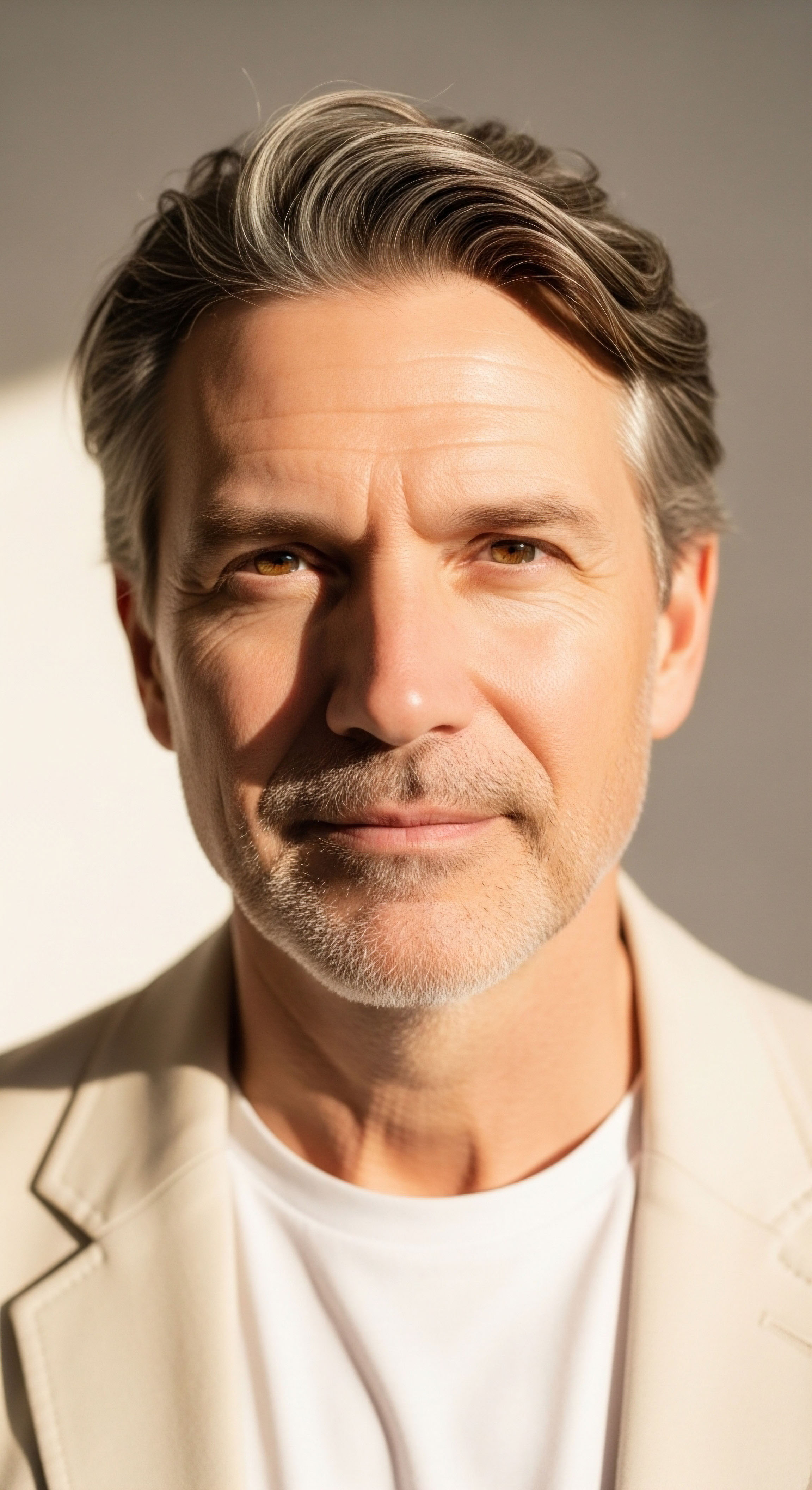 A distinguished male portrays hormone optimization and metabolic health achieved via clinical protocols. His appearance reflects enhanced cellular function, positive patient journey from TRT benefits, endocrine vitality, and overall wellness transformation