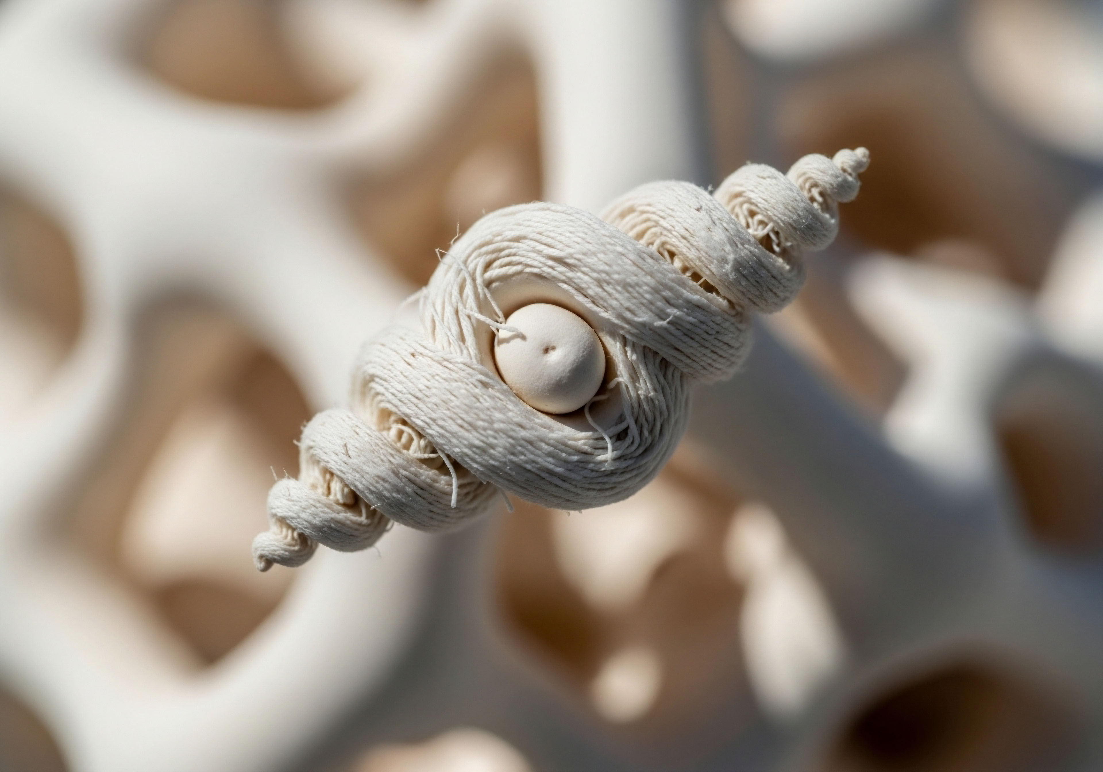 A central sphere, symbolizing Bioidentical Hormones or cellular health, is enveloped by a spiraling structure, representing intricate peptide protocols. This depicts precise Hormone Optimization for Endocrine Homeostasis, supporting Metabolic Health, the patient journey, and reclaimed vitality