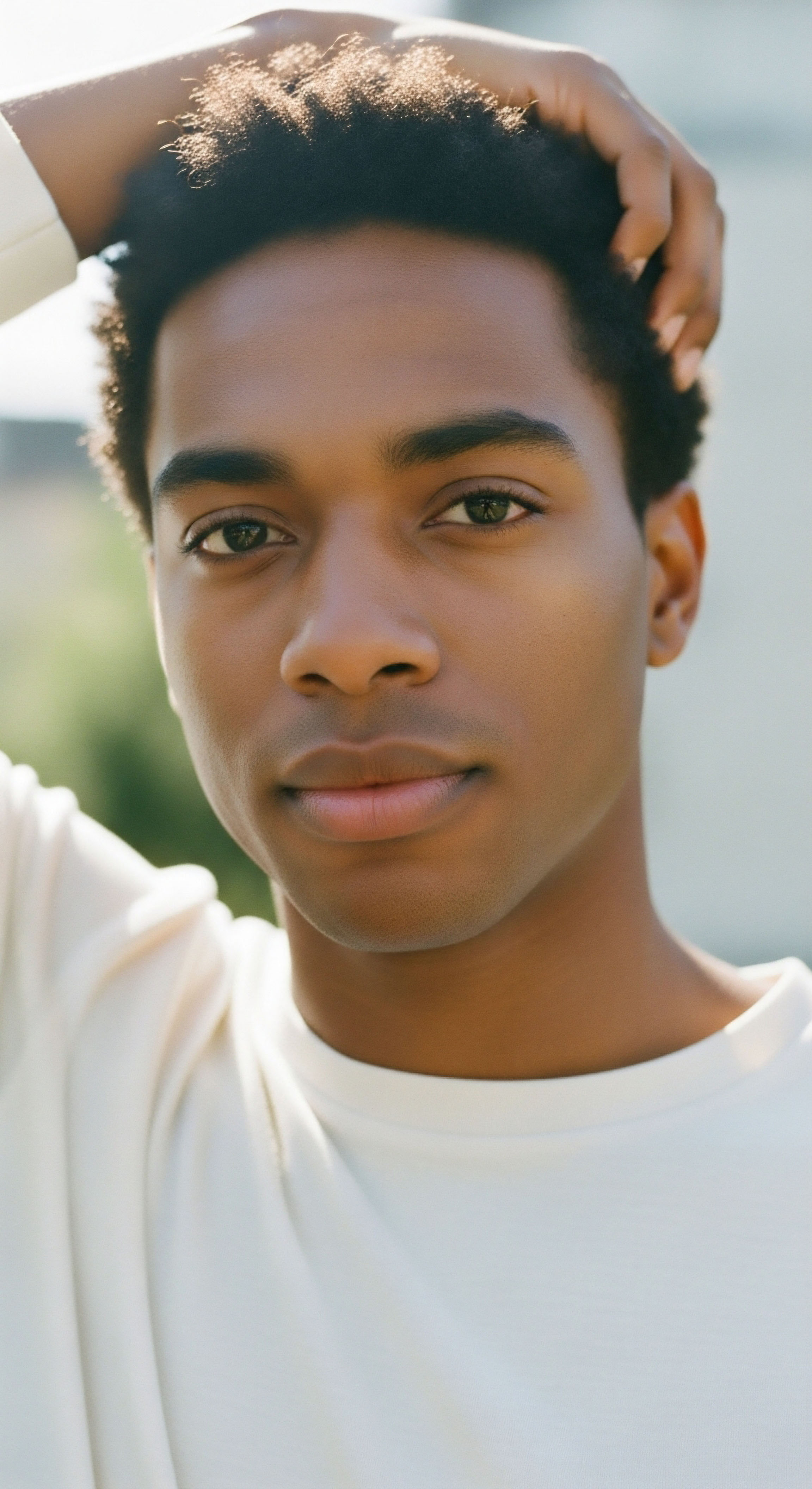 A confident young man embodies optimal metabolic health and robust cellular function. His radiant complexion reflects successful hormone optimization through a tailored clinical wellness protocol, highlighting positive physiological adaptation, endocrine balance, and a positive patient journey from restorative protocols