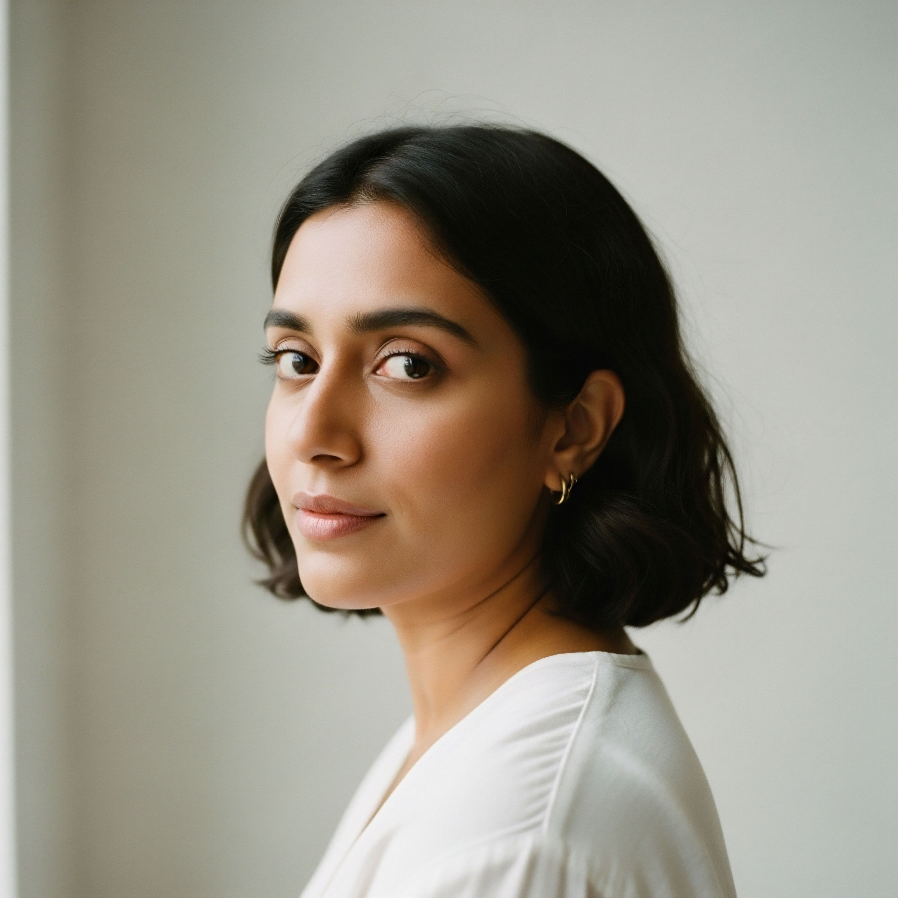 A woman's serene gaze embodies successful hormone optimization and metabolic health. Her expression reflects physiological well-being achieved through personalized medicine, effective clinical protocol adherence, therapeutic alliance, and improved cellular function for optimal endocrine health