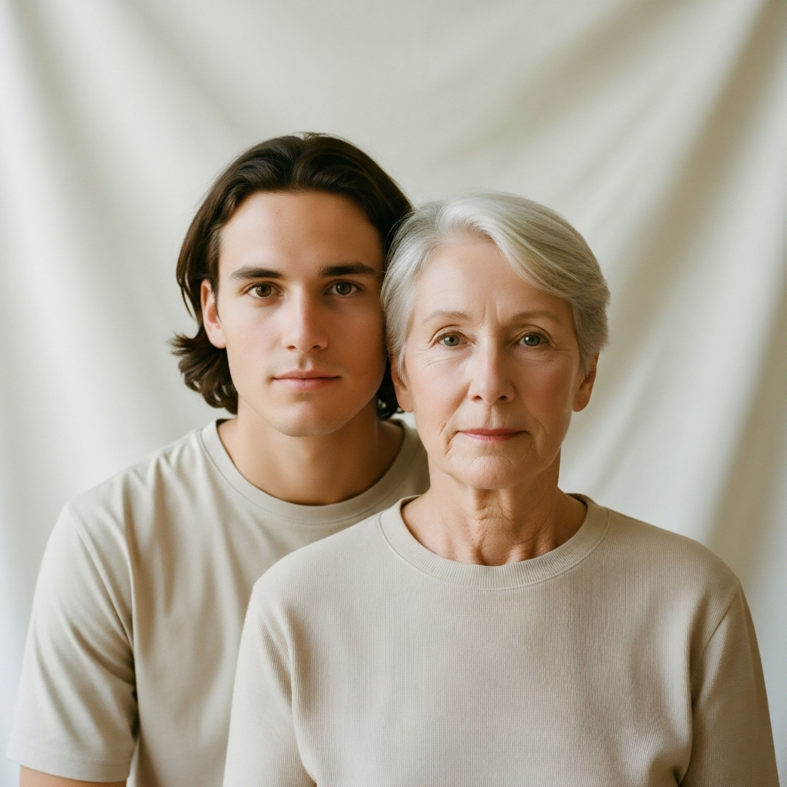 Two individuals represent a patient consultation for hormone optimization. This highlights metabolic health, cellular regeneration, endocrine balance, and personalized treatment within clinical wellness protocols for age management