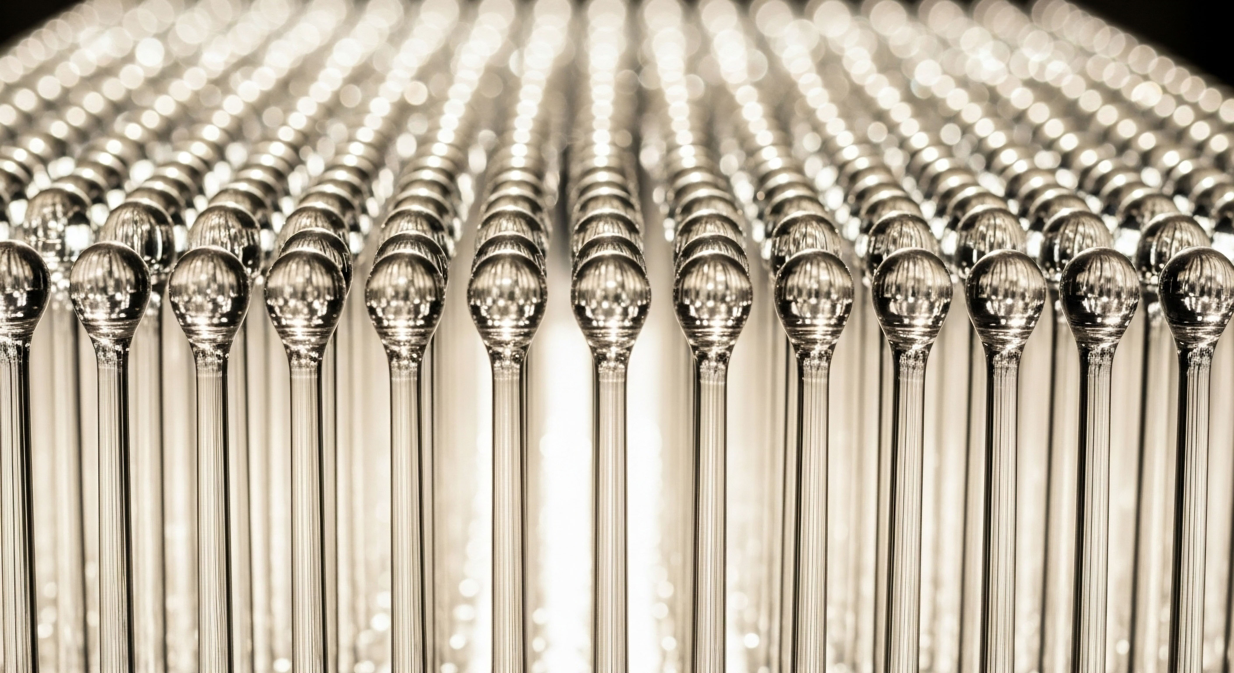 Metallic rods in precise rows illustrate hormone optimization clinical protocols. They represent peptide therapy's impact on cellular function, driving metabolic health and patient efficacy through evidence-based precision medicine