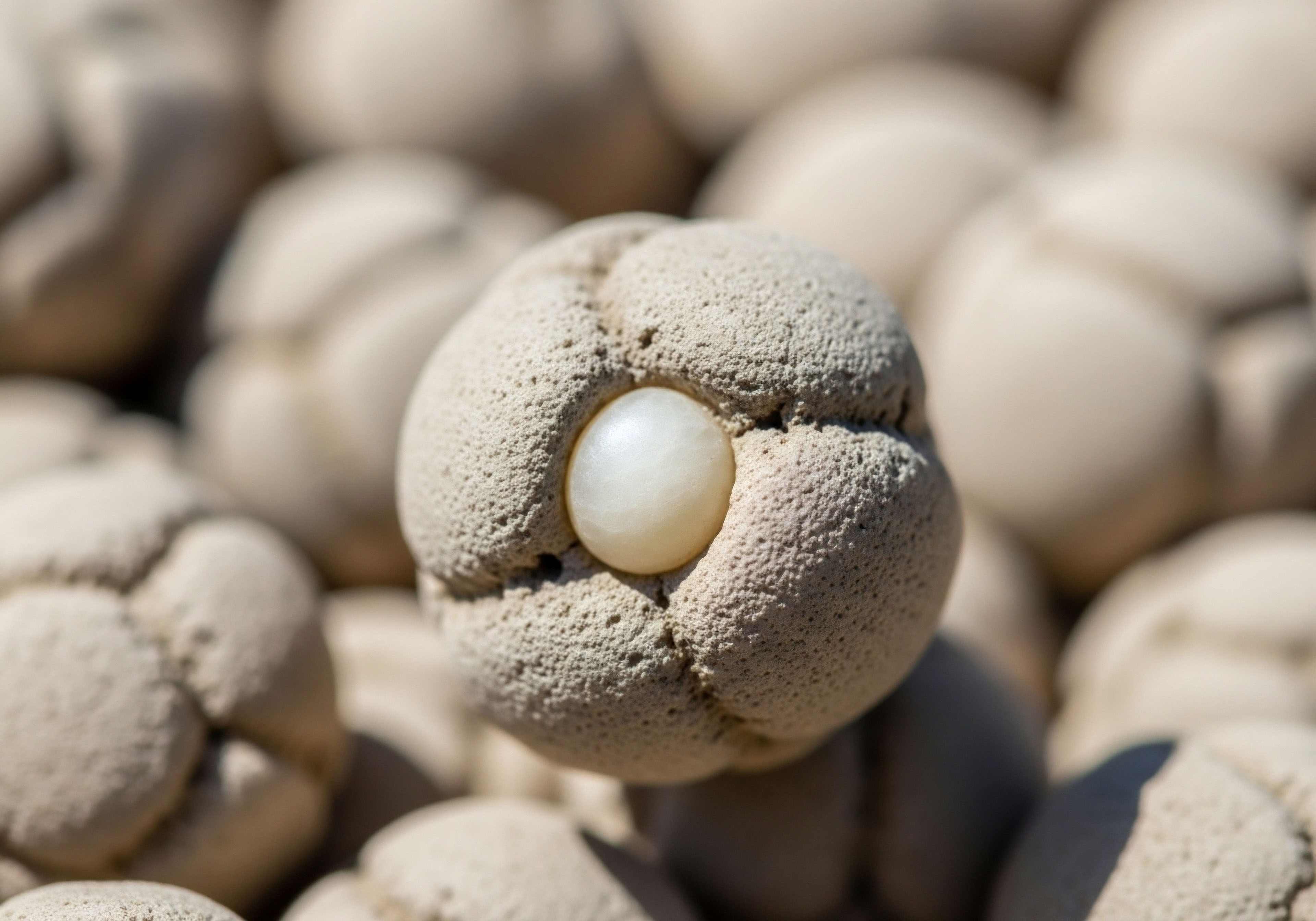 Textured sphere with smooth, embedded core. Symbolizes precision bioidentical hormone therapy, representing targeted cellular health optimization, endocrine system modulation, vital for metabolic balance, addressing hypogonadism, personalized TRT, and advanced peptide protocols for longevity