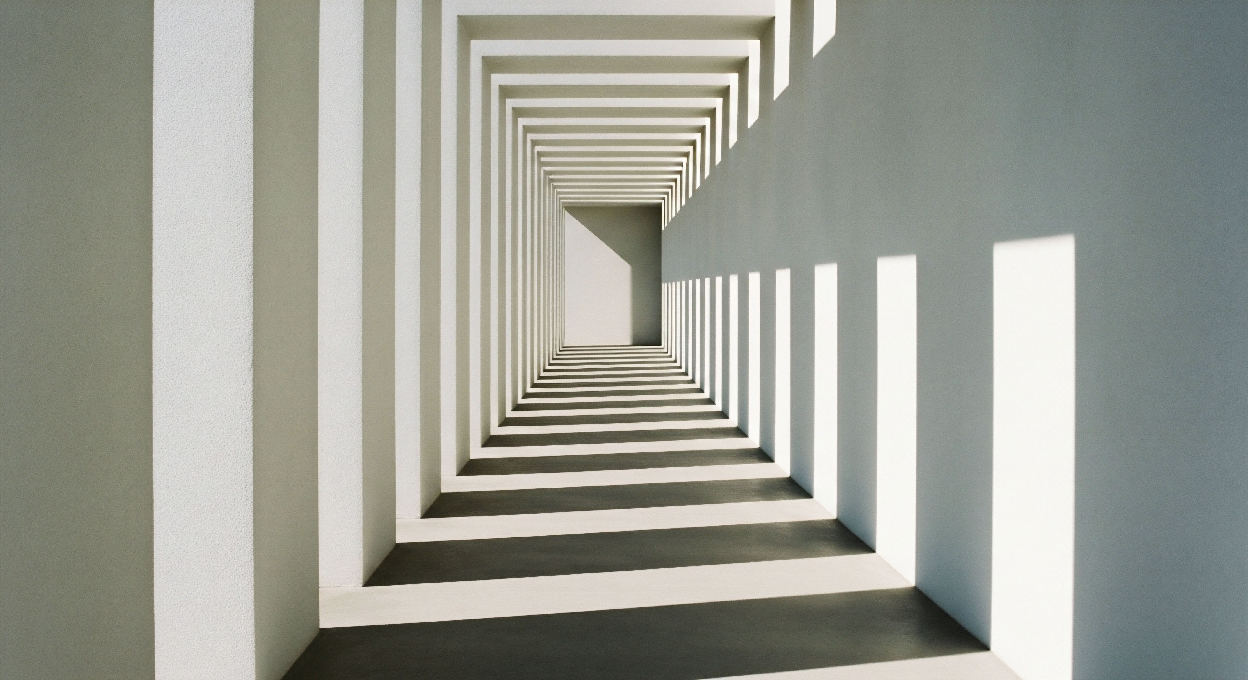 Minimalist corridor with shadows, depicting clinical protocols and patient outcomes in hormone optimization via peptide therapy for metabolic health, cellular regeneration, precision medicine, and systemic wellness.